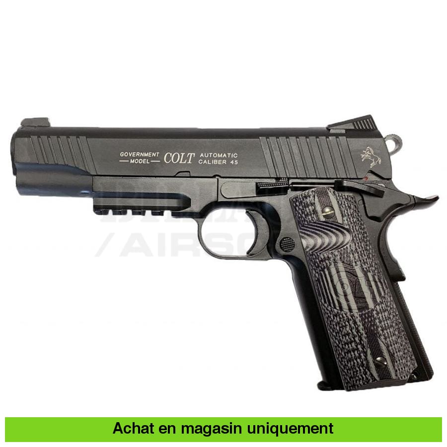 Pistolet Co2 Gbb Colt Combat Unit # 180564 Répliques De Poing