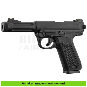 Pistolet Gbb Action Army Aap01 Assassin Noir Répliques De Poing Airsoft