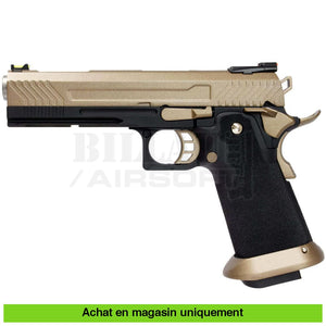 Pistolet Aw Custom Hx1103 Tan Full Métal Répliques De Poing Airsoft Gbb