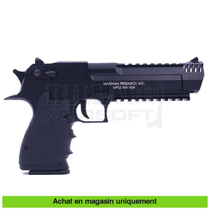 Pistolet Gbb Co2 Desert Eagle L6 Métal Noir Semi/full Auto Répliques De Poing Airsoft