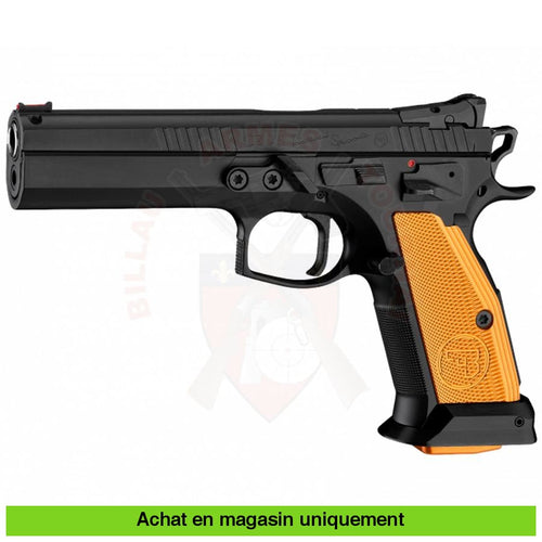 Pistolet Semi-Auto Cz 75 Ts Orange 9Mm Para Armes De Poing À Feu