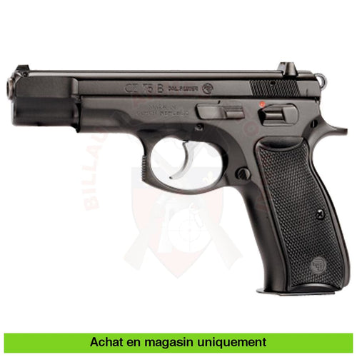 Pistolet Semi-Auto Cz 75B 9Mm Para Armes De Poing À Feu