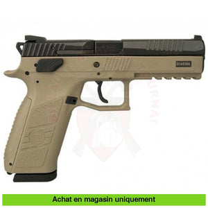 Pistolet Semi-Auto Cz P09 Fde Tritium 9Mm Para Armes De Poing À Feu