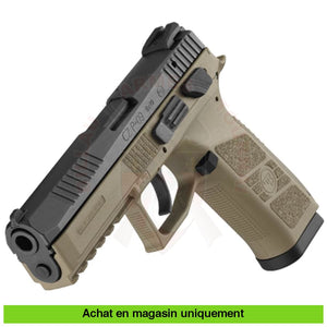 Pistolet Semi-Auto Cz P09 Fde Tritium 9Mm Para Armes De Poing À Feu