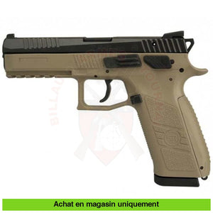 Pistolet Semi-Auto Cz P09 Fde Tritium 9Mm Para Armes De Poing À Feu