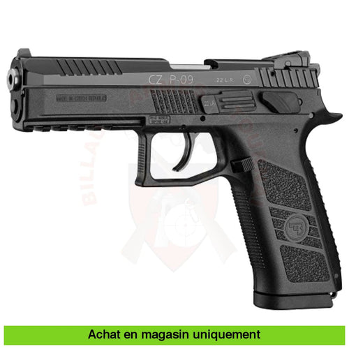 Pistolet Semi-Auto Cz P09 Kadet 22Lr Armes De Poing À Feu