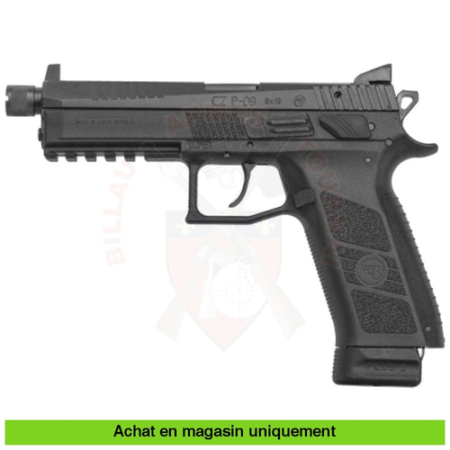 Pistolet Semi-Auto Cz P09 Sr 12X28 9Mm Para Armes De Poing À Feu