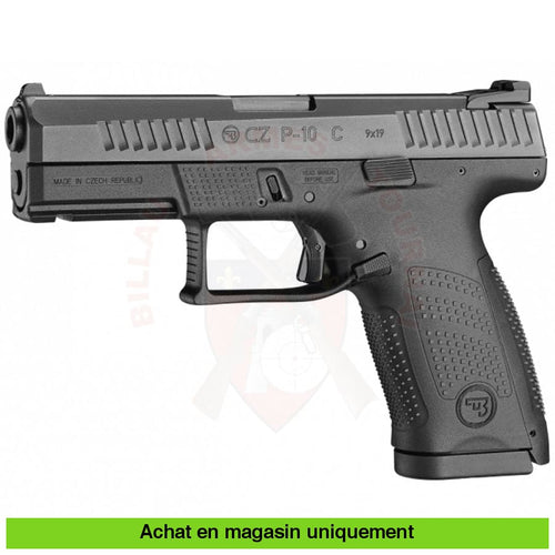 Pistolet Semi-Auto Cz P10C 9Mm Para Armes De Poing À Feu