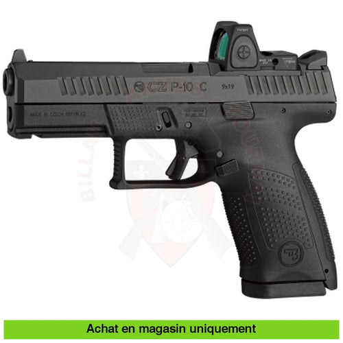 Pistolet Semi-Auto Cz P10C Or 9Mm Para Armes De Poing À Feu