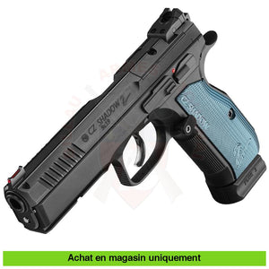 Pistolet Semi-Auto Cz Shadow 2 Blue Or 9Mm Para Armes De Poing À Feu