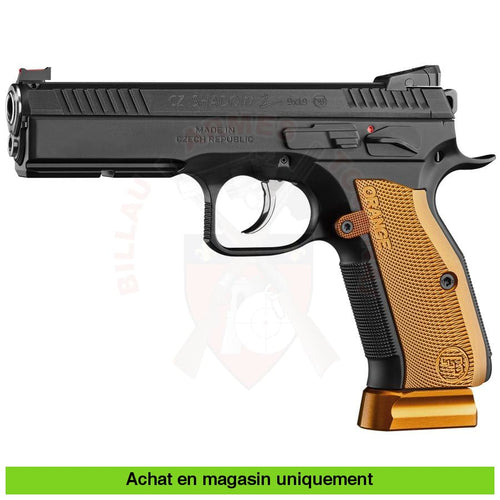 Pistolet Semi-Auto Cz Shadow 2 Orange 9Mm Para Armes De Poing À Feu