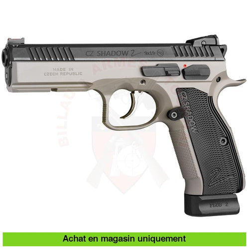 Pistolet Semi-Auto Cz Shadow 2 Urban Grey 9Mm Para Armes De Poing À Feu