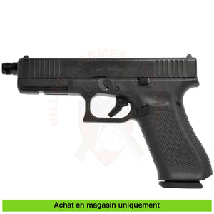 Pistolet Semi-Auto Glock 17 Gen 5 Mos Fileté 9Mm Para Armes De Poing À Feu