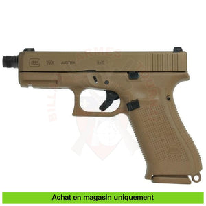 Pistolet Semi-Auto Glock 19X Fileté 9Mm Para Armes De Poing À Feu