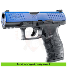 Charger l&#39;image dans la galerie, Pistolet Walther Ppq M2 T4E Cal.43 Bleu Armes De Poing Défense / Training