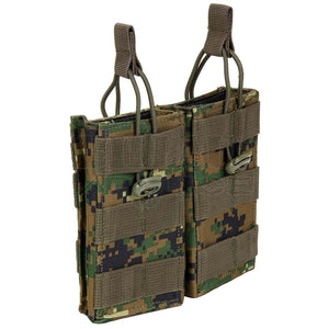 Poche (Pouch) Tactique Molle 2 Chargeurs M4 Open Digital Camo Poches Tactiques