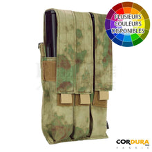 Charger l&#39;image dans la galerie, Poche (Pouch) Tactique Molle 3 Chargeurs Pm Mp5/Mp7 Fermé Atacs Fg Poches Tactiques