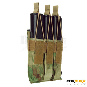 Poche (Pouch) Tactique Molle 3 Chargeurs Pm Mp5/Mp7 Fermé Poches Tactiques