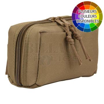Nouveau pochette tactique en cordura et Étui en métal noire pour barillet Pietta calibre 44
