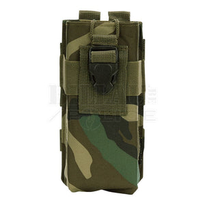 Poche (Pouch) Tactique Molle Radio Talkie-Walkie Grand Pmr Wooldand Poches Tactiques