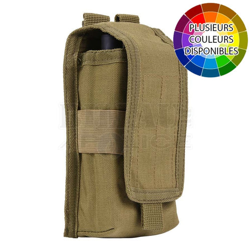 Poche (Pouch) Tactique Molle Radio Talkie-Walkie Large Coyote Poches Tactiques