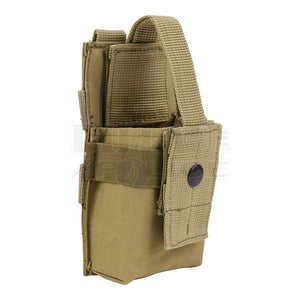 Poche (Pouch) Tactique Molle Radio Talkie-Walkie Pmr Small Coyote Poches Tactiques