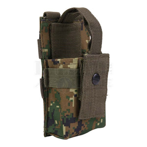 Poche (Pouch) Tactique Molle Radio Talkie-Walkie Pmr Small Digital Camo Poches Tactiques