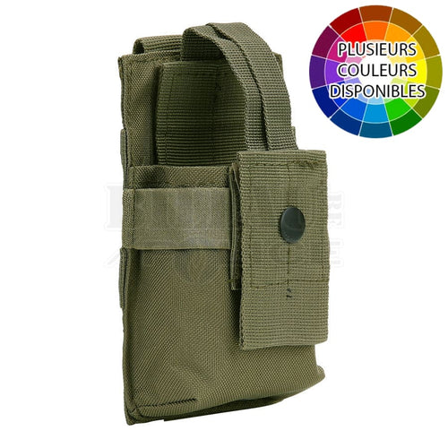 Poche (Pouch) Tactique Molle Radio Talkie-Walkie Pmr Small Od Poches Tactiques