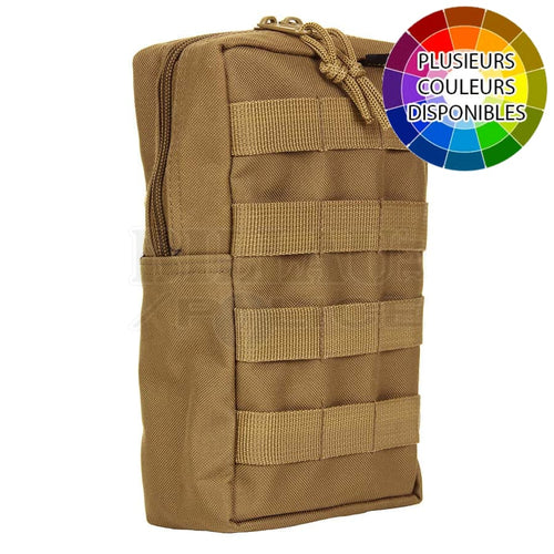 Poche (Pouch) Tactique Molle Upright Coyote Poches Tactiques