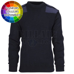 Pull Commando Otan Laine Fine Fostex # 131317 S / Bleu Pulls Militaires