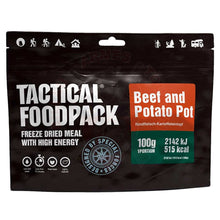 Charger l&#39;image dans la galerie, Ration De Survie Tactical Foodpack 100Gr Beef &amp; Potato Manger