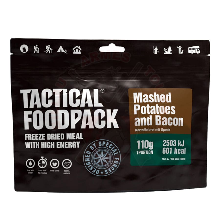 Ration De Survie Tactical Foodpack 110Gr Mashed Potatoes & Bacon Manger