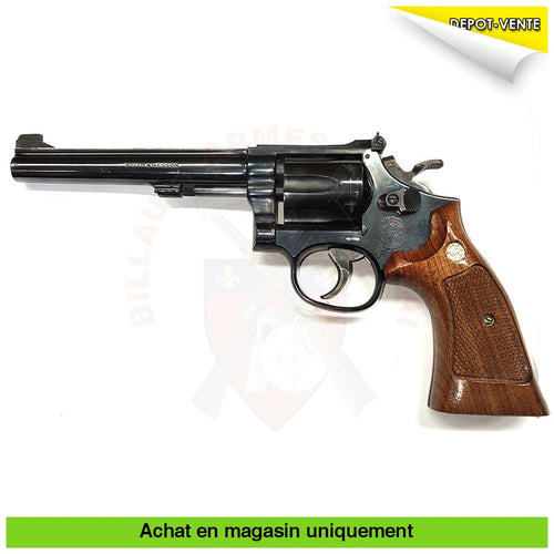 Revolver Smith & Wesson Mod 17 6 K22 Masterpiece Cal. 22Lr Armes De Poing À Feu