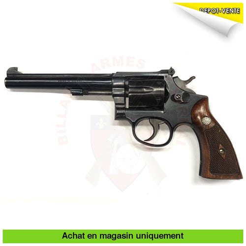 Revolver Smith & Wesson Mod 17 6 Lazy End Cal. 22Lr Armes De Poing À Feu