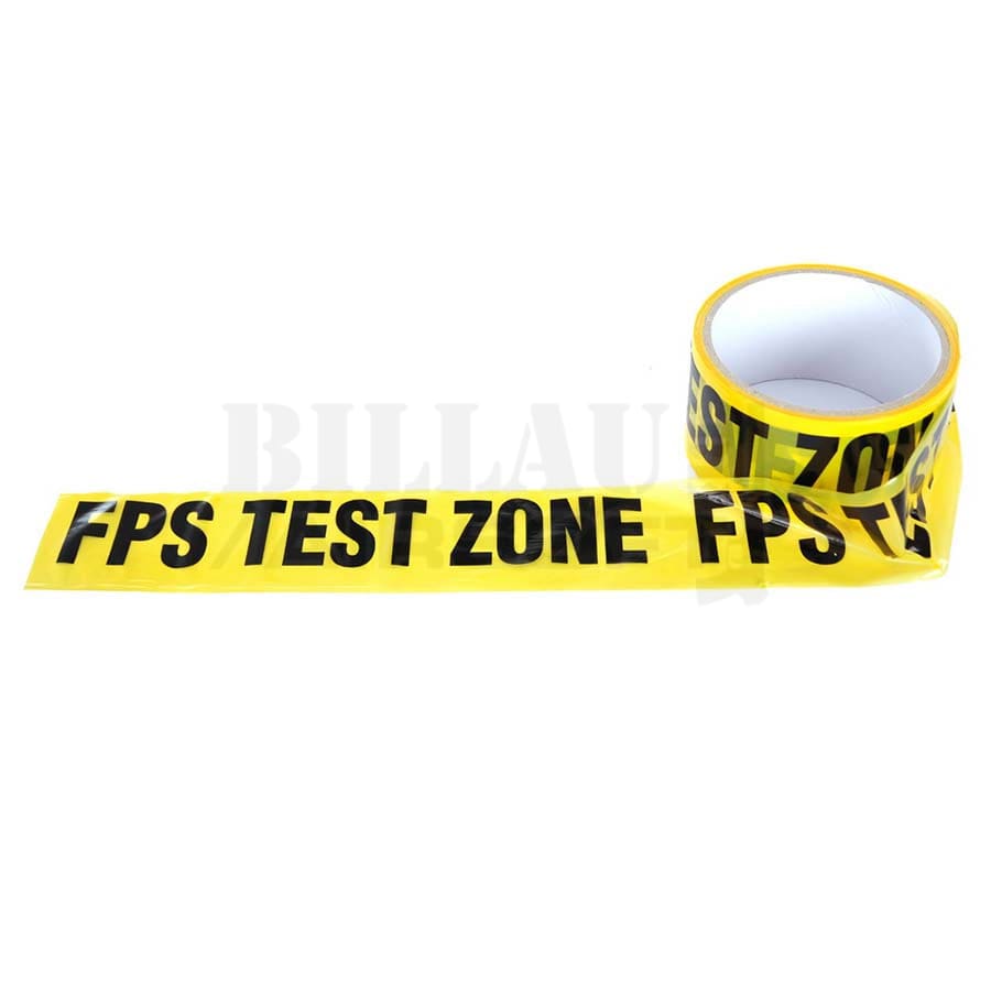 Ruban de balisage fps test zone billau armes tournai