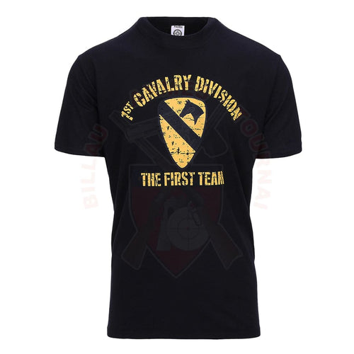 T-Shirt 1St Cavalry Noir T-Shirts