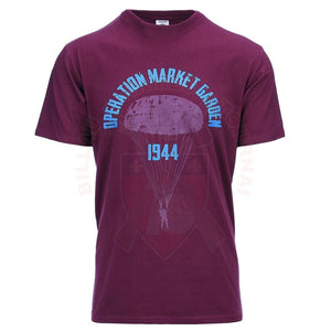 T-Shirt Operation Market Garden Maroon T-Shirts