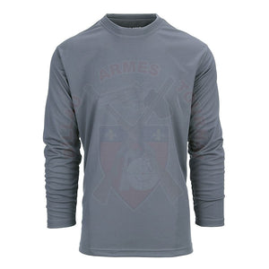 T-Shirt Tactique Quick Dry Manches Longues Wolf Grey T-Shirts