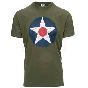 T-Shirt Us Army Air Corps Od T-Shirts