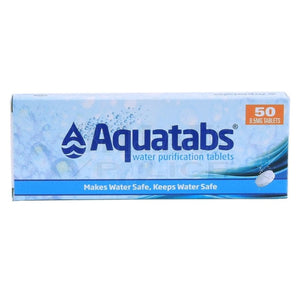 Tablette De 50 Comprimés Purification Deau Aquatabs # 319381 Survie Eau