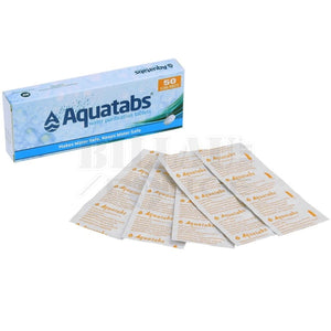 Tablette De 50 Comprimés Purification Deau Aquatabs # 319381 Survie Eau